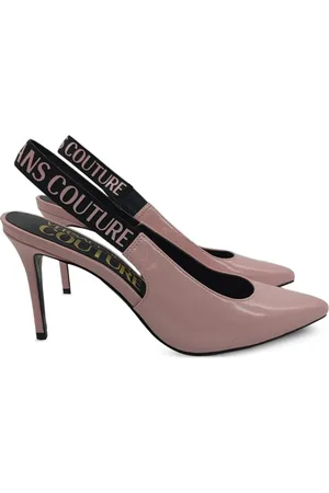 VERSACE Slingback-Pumps mit Logo