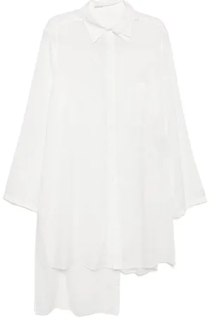 YOHJI YAMAMOTO Semi-transparentes Hemd