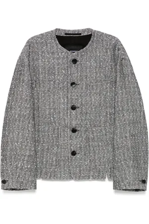 SONGZIO Jacke mit rundem Ausschnitt