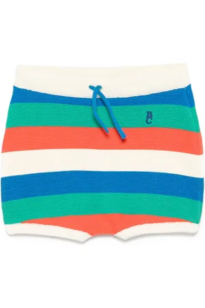Bobo Choses Gestrickte Shorts mit Streifen