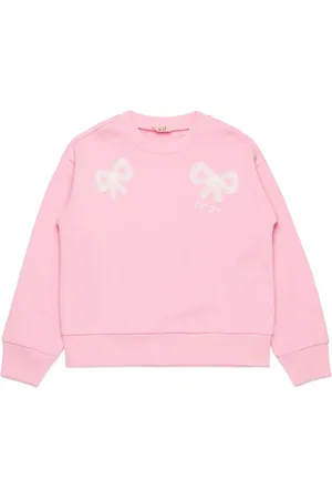 Nº21 Sweatshirt mit Schleifenapplikation