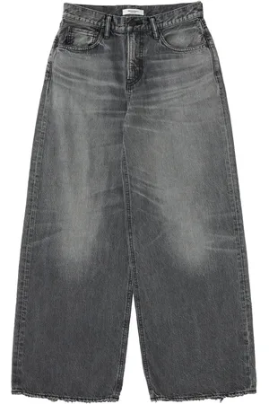 Moussy Jeans mit weitem Bein