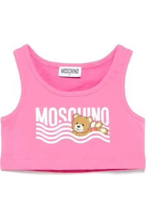 Moschino Oberteil mit Logo-Print