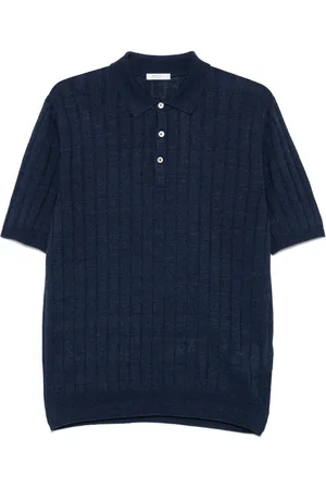 Boglioli Geripptes Poloshirt