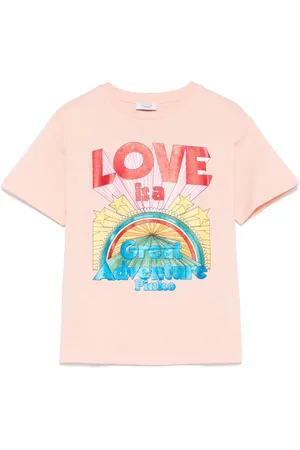 Pinko T-Shirt mit grafischem Print