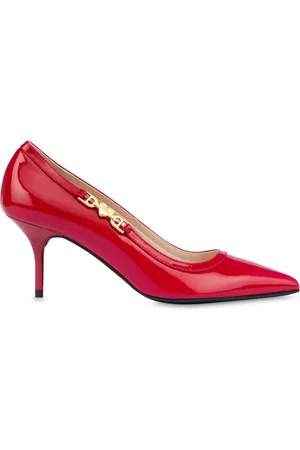 Moschino Pumps aus Lackleder