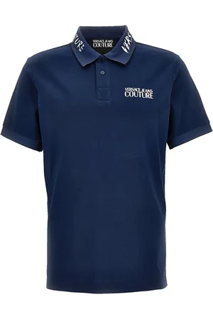 VERSACE Poloshirt mit Logo-Stickerei