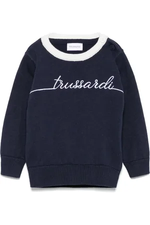 Trussardi Pullover mit Logo-Stickerei