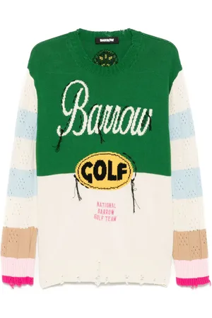 BARROW Pullover mit Logo-Intarsie