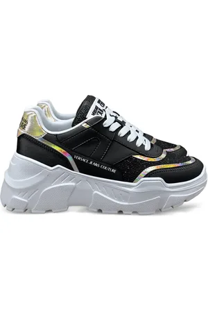 VERSACE Sneakers mit Kontrasteinsätzen