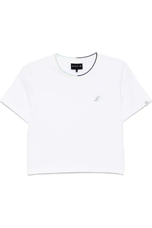AGNÈS B. Gestricktes Flat T-Shirt