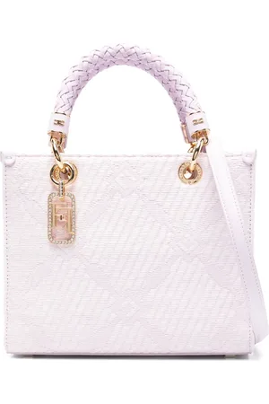 Elisabetta Franchi Handtasche mit Jacquardmuster