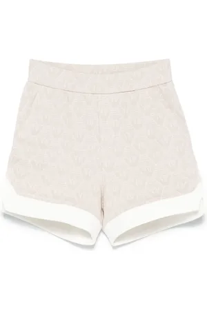 Emporio Armani Jersey-Shorts aus Logo-Jacquard