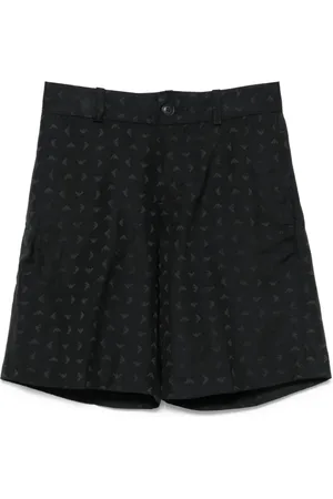 Emporio Armani Shorts aus Monogramm-Jacquard