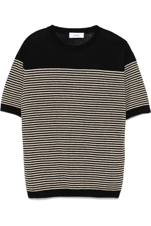 LARDINI Fein gestricktes T-Shirt