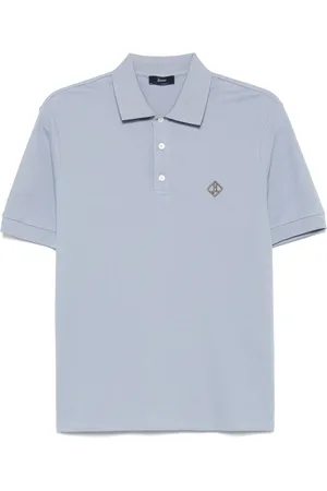 HERNO Poloshirt mit Logo-Stickerei