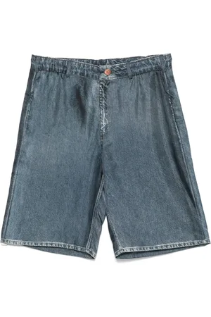 PIERRE-LOUIS MASCIA Shorts mit Jeans-Print