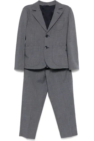 Emporio Armani Anzug mit Hahnentrittmuster