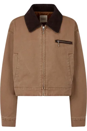 Studio Tomboy Gesteppte Cropped-Jacke