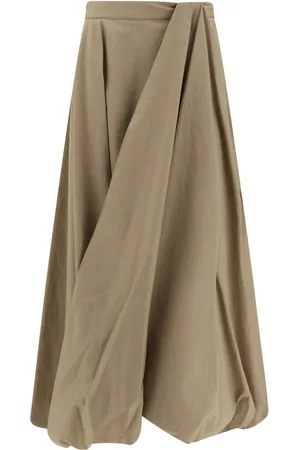 Brunello Cucinelli Maxirock mit Bubble-Saum
