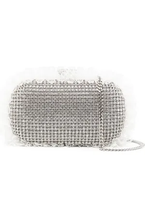 Self-Portrait Clutch mit Kristallspitze