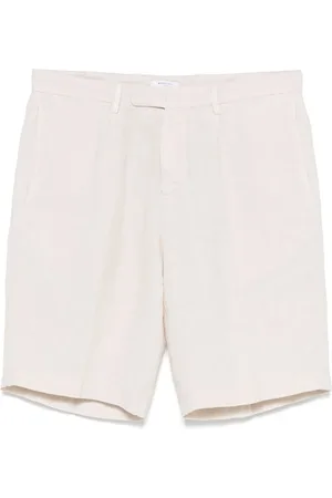 Boglioli Chino-Shorts aus Leinen