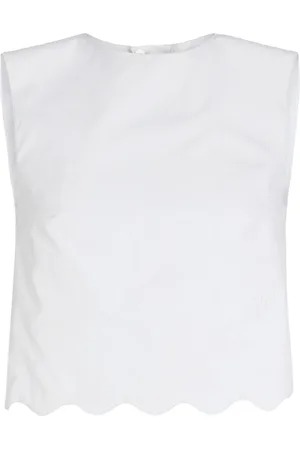 Patou Cropped-Top aus Popeline