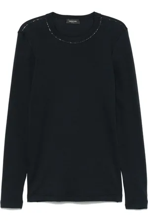 Fabiana Filippi T-Shirt mit Filo-Diamanten