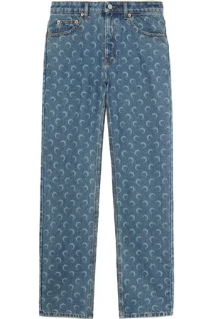 Marine Serre Hose mit geradem Bein