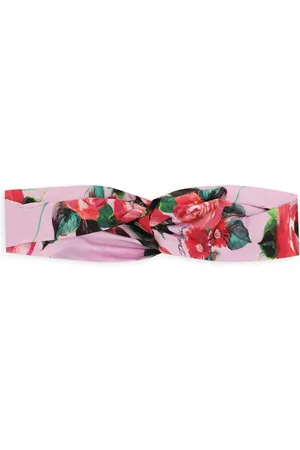 Dolce & Gabbana Stirnband mit Blumen-Print