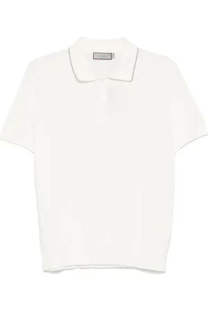 CANALI Fein gestricktes Poloshirt