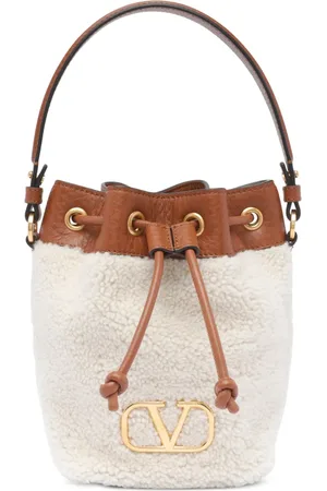 VALENTINO GARAVANI Beuteltasche aus Shearling