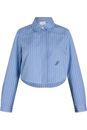 Patou Cropped-Hemd aus Popeline
