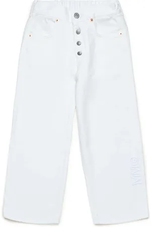 Maison Margiela Jeans mit Logo-Stickerei