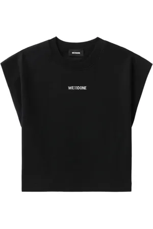 We11 Done T-Shirt mit Logo-Print