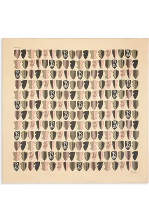 Burberry Shield Schal aus Seide