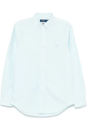 Ralph Lauren Hemd mit Logo-Stickerei