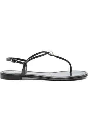 Giuseppe Zanotti Flache Anyelle Sandalen