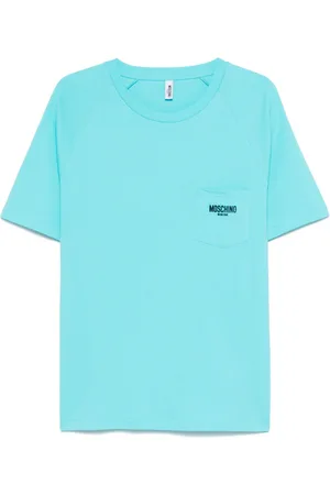Moschino T-Shirt mit Logo-Applikation