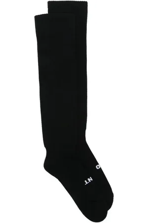 Rick Owens Socken mit Intarsien-Motiv