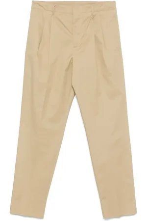 LARDINI Plissierte Tapered-Hose