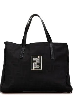 Fendi 2000-2010 Zucca Handtasche aus Nylon