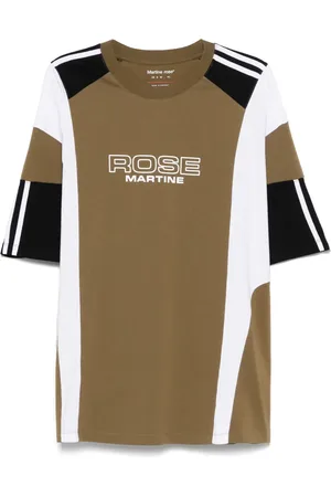 MARTINE ROSE T-Shirt mit Einsätzen