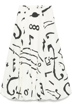 ALYSI Maxirock mit Print