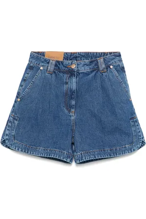 Farm Rio Jeans-Shorts mit Falten