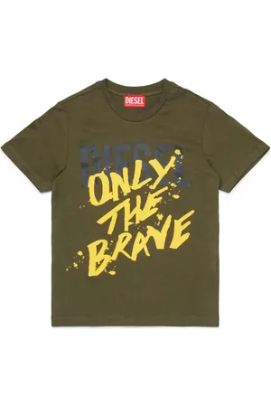 Diesel Only the Brave T-Shirt mit Logo-Print