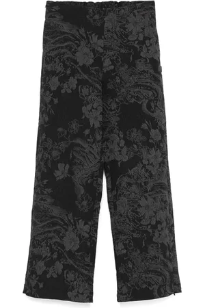 Nike Halbhohe Jacquard-Jogginghose
