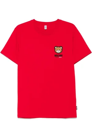 Moschino T-Shirt mit Logo-Applikation