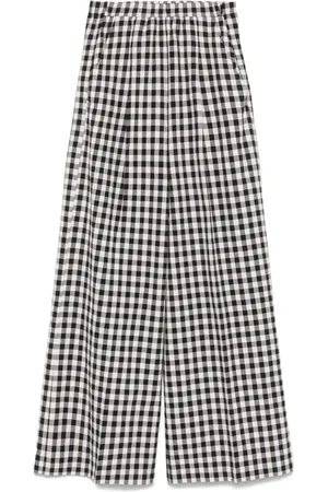 FORTE FORTE Hose mit Vichy-Karo