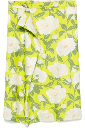 Kenzo Peonies Midirock